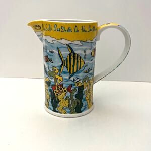 Paul Cardew Designs She Sells Sea Shells Pitcher Beach Nautical Ocean